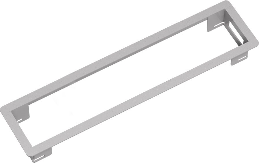 BACHMANN 317.006 rámeček Power Frame, 4x, stříbrně šedá, podobná RAL9006