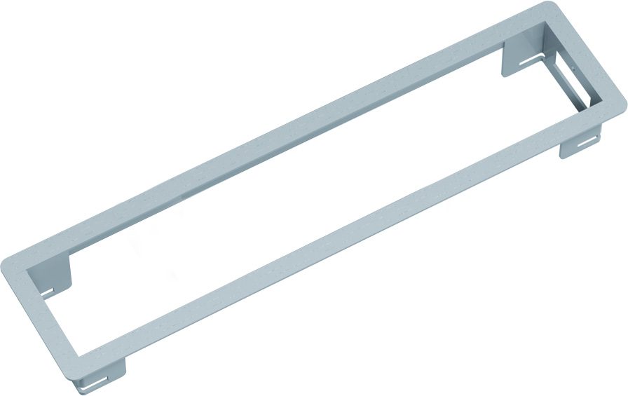 BACHMANN 317.006 rámeček Power Frame, 4x, stříbrně šedá, podobná RAL9006