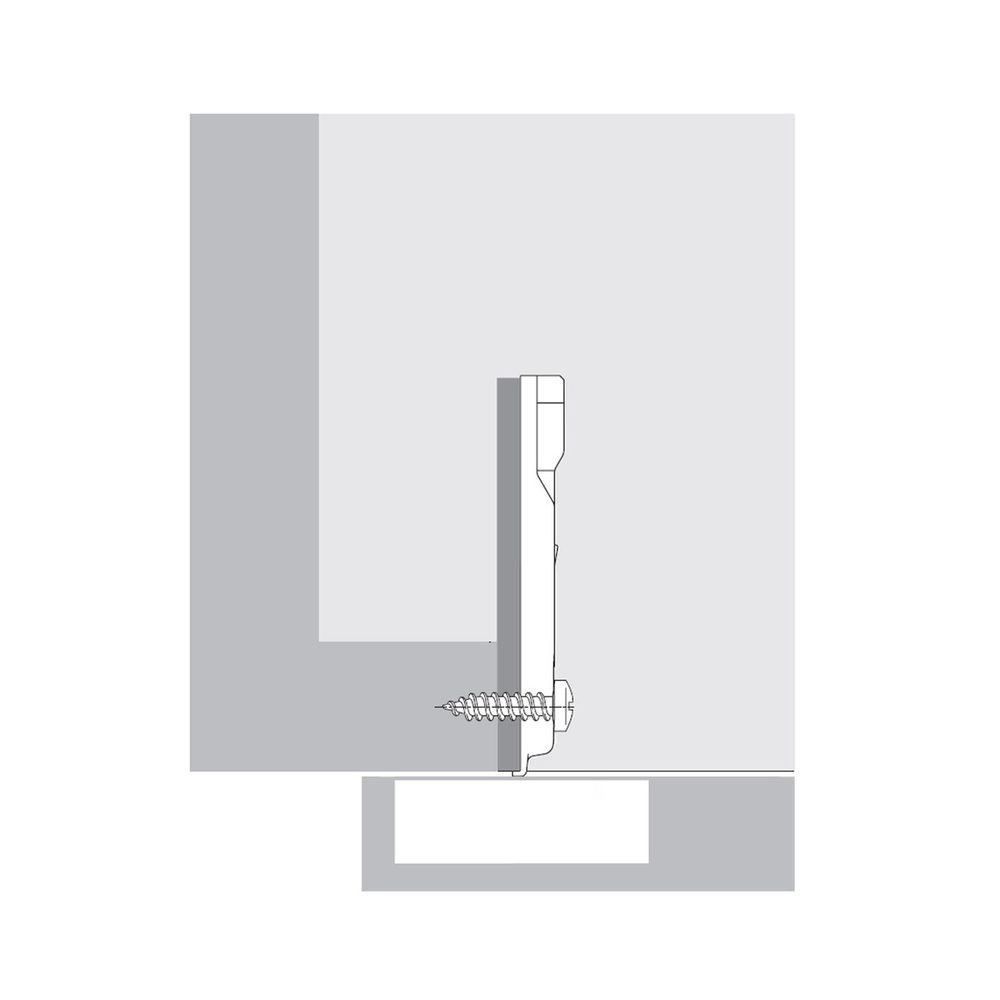 HETTICH 9090884 podložka Sensys křížová k našroubování, rám, D=4,5 mm