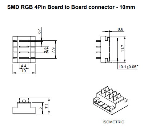 StrongLumio spojka RGB LED pásek 10mm - LED pásek
