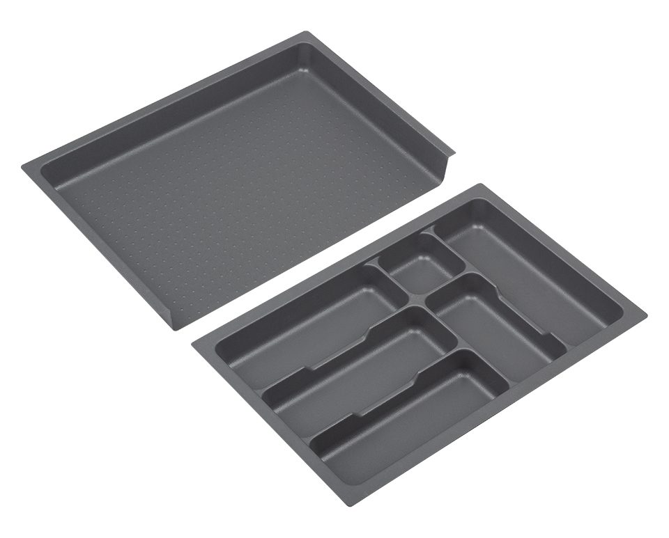K-StrongIn Příborník s výsuvným bočním vkladem 330-525x490mm antracit