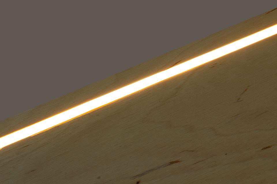 StrongLumio LED pásek neon 6x12 mm 24V 9,6W (168 LED/m) IP67 bílá teplá