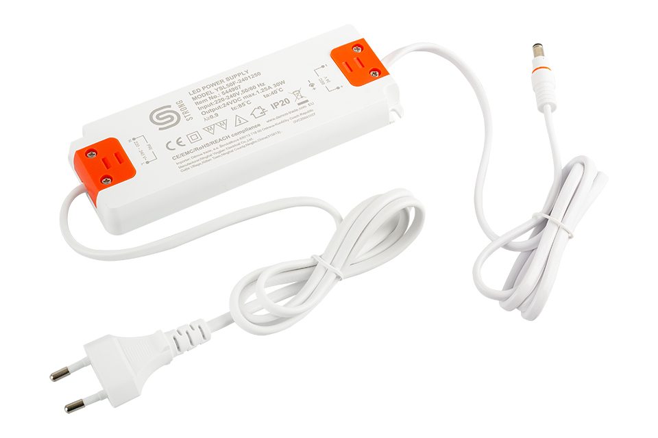 K-StrongLumio LED COB 24V 12W/m teplá II,Surface stříbrná,krytka průsvitná, 2m