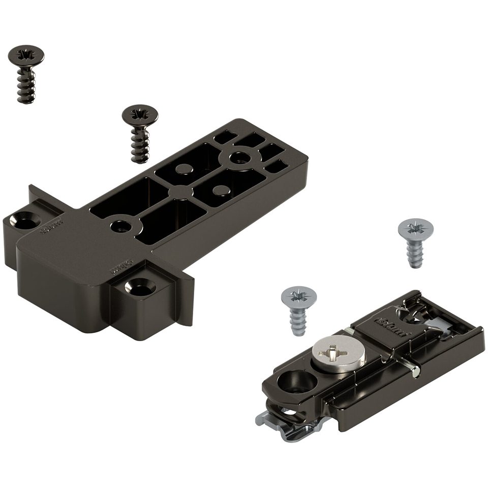 BLUM 175H5A00 Aventos adaptér pro středový závěs, alu, Onyx