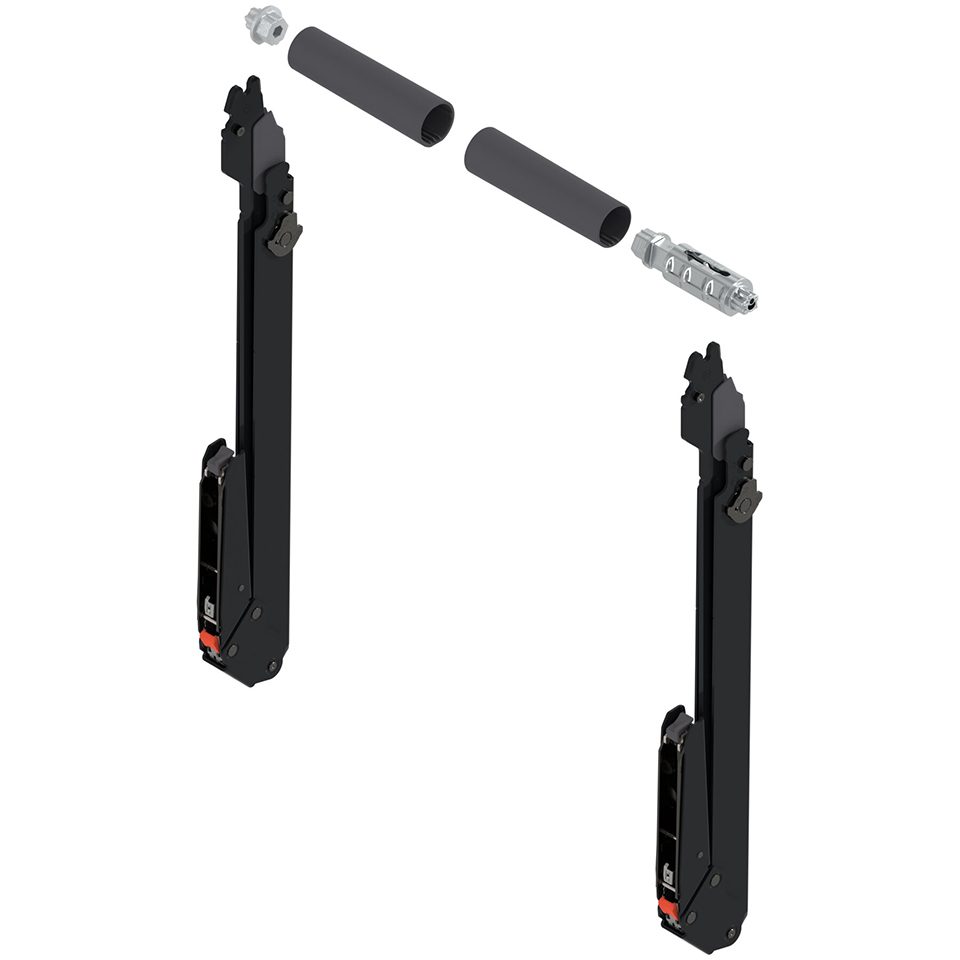 BLUM 22L3900 Aventos HL Top ramena - 480-580mm, Eclipse černá