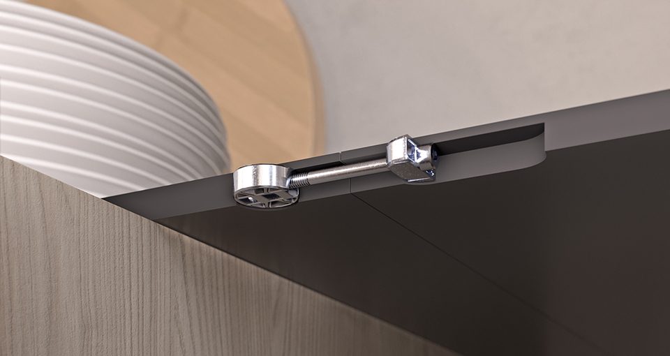 IF K TOP Spojovací kování pro kompaktní desky minimální tloušťky 10mm, 100mm