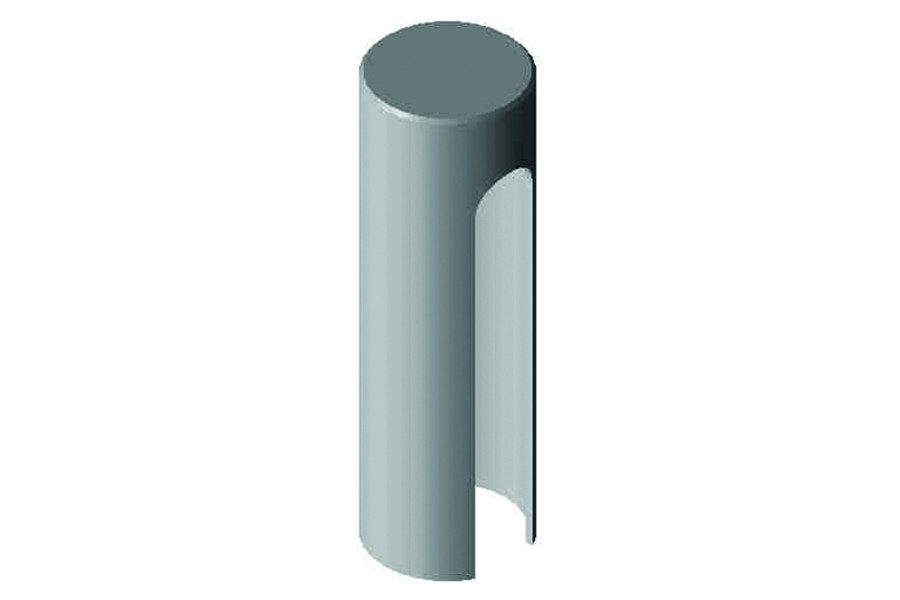 Krytka závěsů SZ 82 průměr 16mm matný nikl