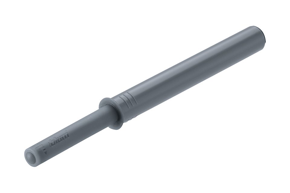BLUM 956A1006 Tip-on pro závěsy, 76mm, čočka, šedá