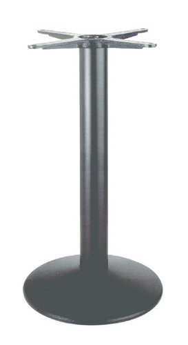Stolová noha centrální BM 012/400 výška 720 mm bílá