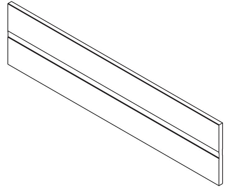 BLUM Z40L477A Antaro, příčné dělení 600mm, šedá
