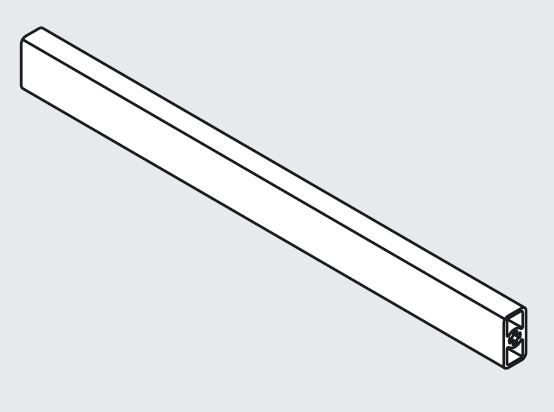 BLUM ZRG.1046Z Antaro, příčný reling 1046 mm, šedá