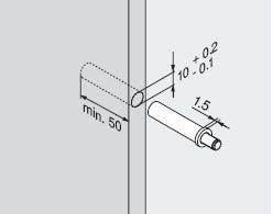 BLUM 970.1002 Blumotion zavrtací k úchytce