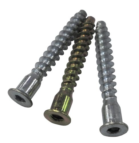 StrongFix Konfirmát 7/50mm drážky zinek bílý