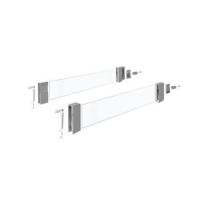 HETTICH 9194801 Atira DesignSide 144, 470mm, sklo, stříbrná