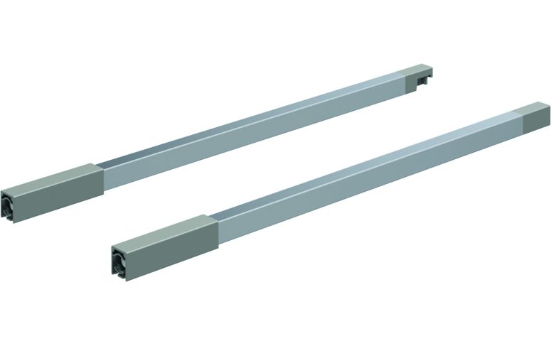 HETTICH 9194530 Atira reling, 470mm, levá, stříbrná