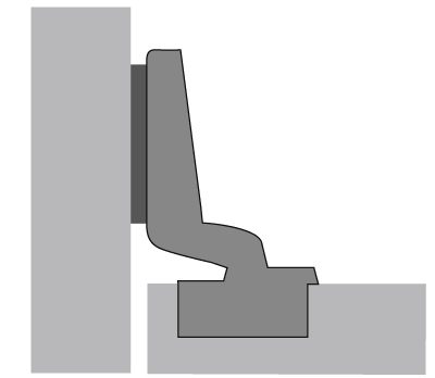 HETTICH 9043363 Intermat závěs vložený 110° TH vrut PTO