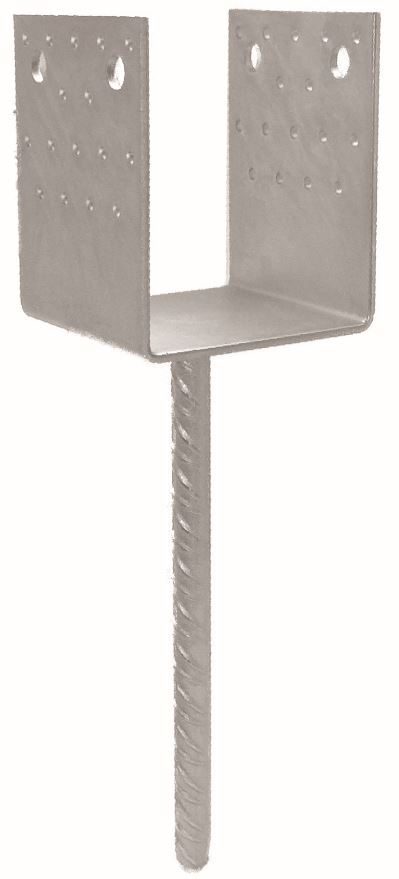 TK-kotevní patka U2 široká 101x100x4-16x250mm