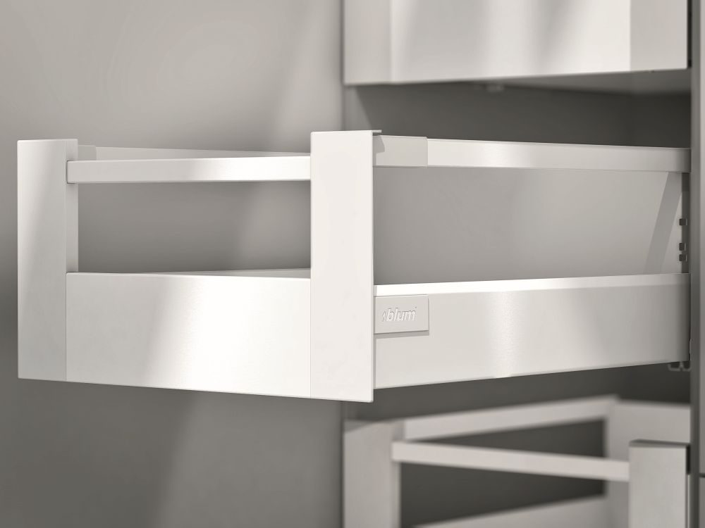 K-BLUM Antaro, zásuvka D 650mm/65kg, Blumotion/TOB, bílá, vnitřní