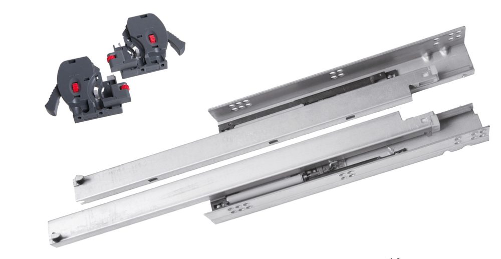 StrongRide 3D skrytý celovýsuv, 300mm/30kg, tlumený dotah