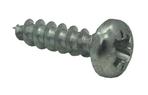 StrongFix Vrut PZ 6x80/50 půlkulatá hlava zinek bílý PZ3, částečný závit