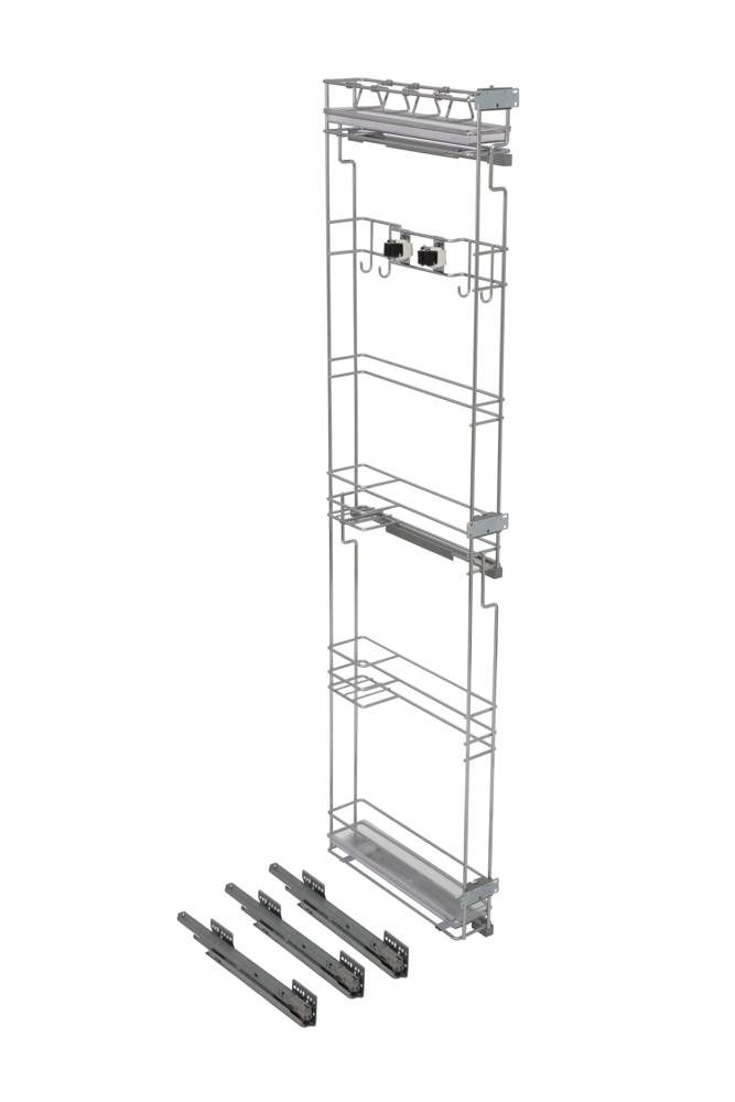 VIBO dvojkoš boční vysouvací skříň 150mm úklid pravý