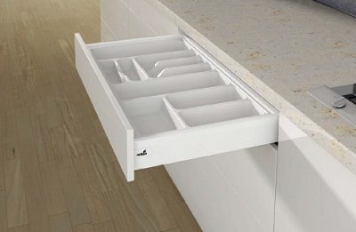 HETTICH 9135129 ArciTech OrgaTray 420, 500/450 mm bílý