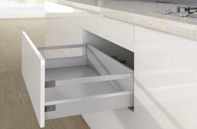 HETTICH 9121983 ArciTech reling 400 mm stříbrný L