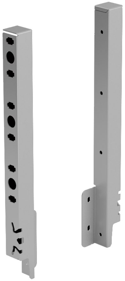 HETTICH 9121868 Arcitech příchytka zad 282 P stříbrná