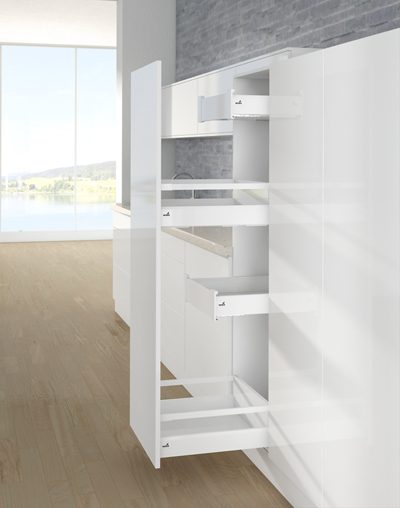 HETTICH 9121250 ArciTech bočnice 94, 500mm, průmysl, pravá, bílá