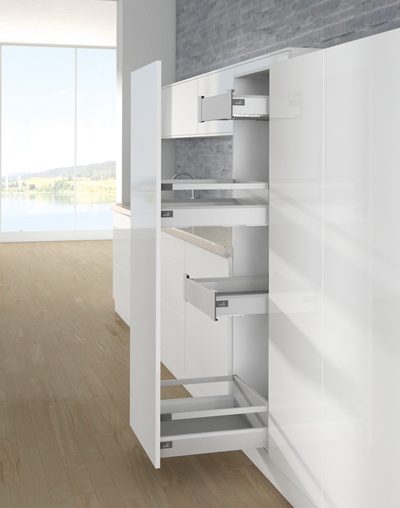 HETTICH 9121205 Arcitech bok 450/94 L stříbrný