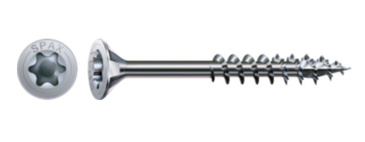 SPAX vrut 6x90/61mm zápustná hlava TXS,W,4C MH částečný závit