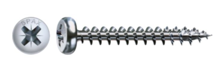 SPAX vrut 4,5x16mm půlkulatá hlava PZ W 4C