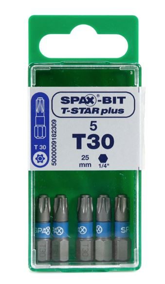 SPAX bit T-STAR plus 25mm T30