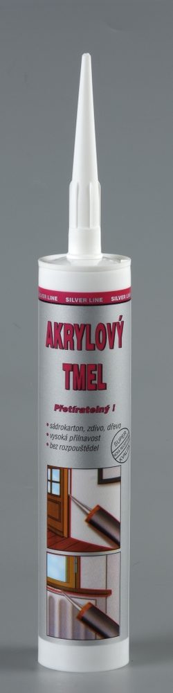 AKRYL TMEL DB BÍLÝ SILVERLINE 280 ml