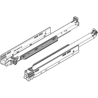 BLUM 766H7500T Movento, celovýsuv 750mm/60kg, Tip-on