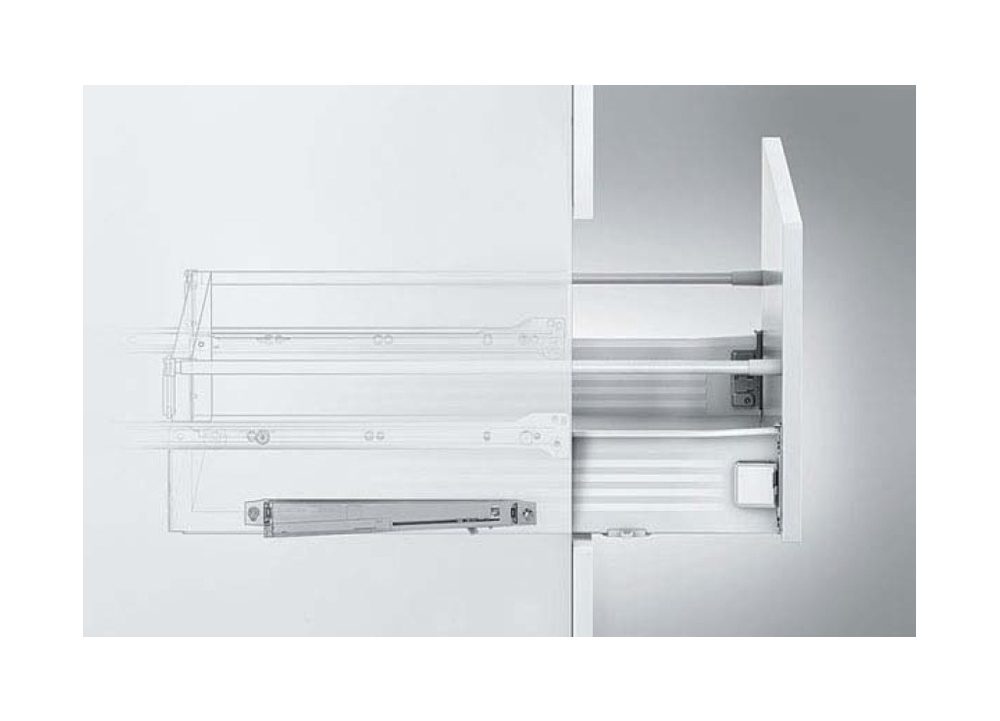 BLUM Z70.0320 Metabox, externí tlumič Blumotion, šedá