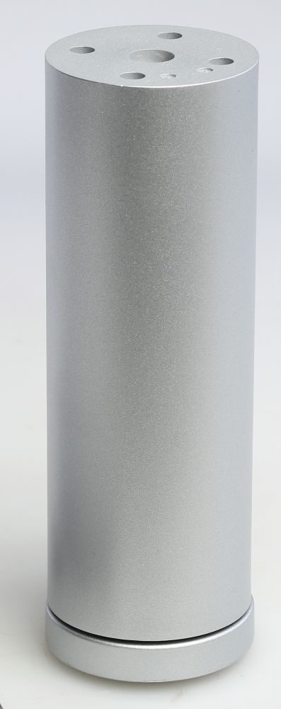 Nábytková noha 709R výška 120mm šedá RAL9006