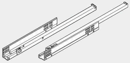 BLUM 560H4200B Tandem, celovýsuv 420mm/30kg, Blumotion