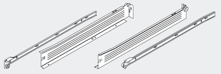 BLUM 320K3500C15 Metabox, zásuvka K 350mm, bílá