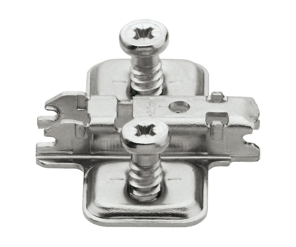 BLUM 173L8100 montážní podložka, křížová, eurošroub, 8,5mm