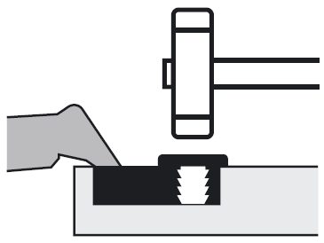 BLUM 91M2580 závěs Modul, naložený, zalisování, 100°