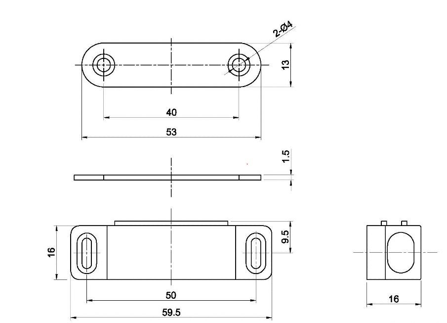 STRONG Magnet 4kg bílá
