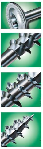 SPAX vrut 8x280/80mm talířová hlava TXS W 4C částečný závit