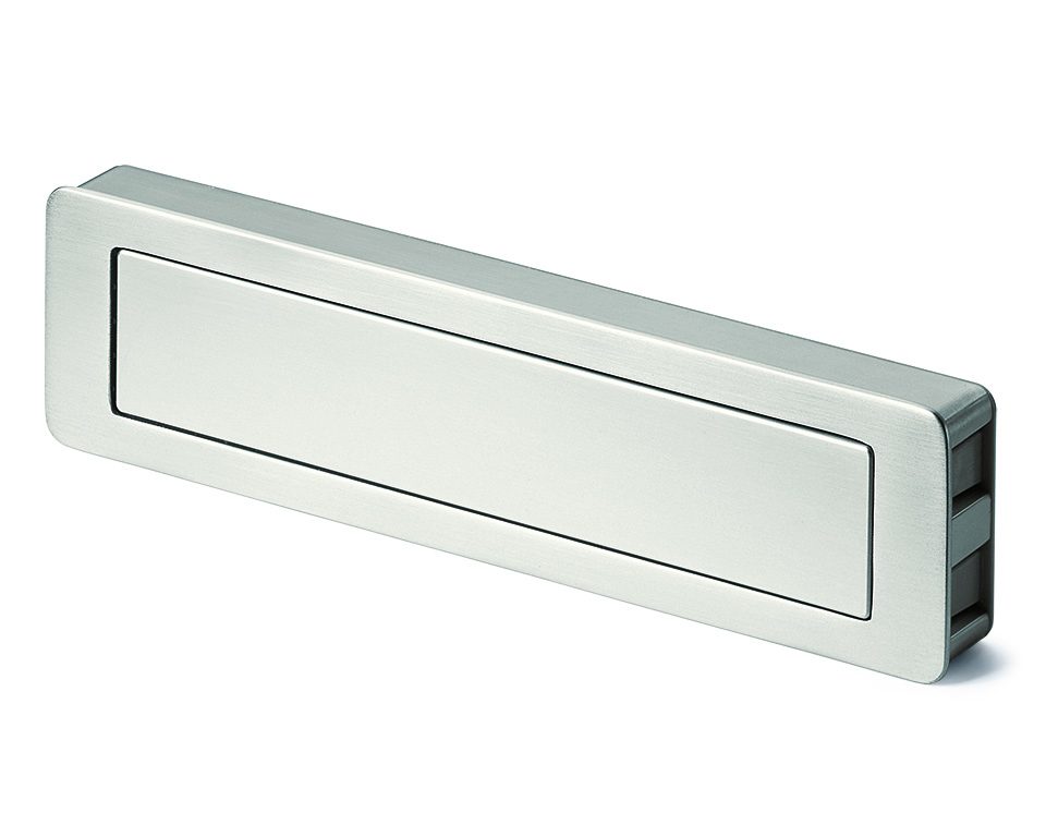 HETTICH 9086687 Úchytka Touch-In 172 imitace nerezi zápustná