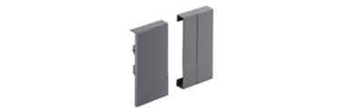 HETTICH 9104107 Atira příchyty čela vnitřní zásuvky 70, stříbrná