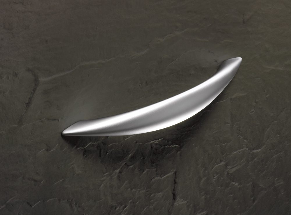 HETTICH 9112623 Úchytka CARVO 158/128 mm imitace nerezi
