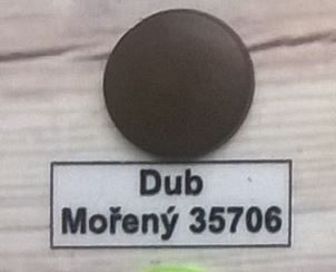 Krytka křížového vrutu dub mořený
