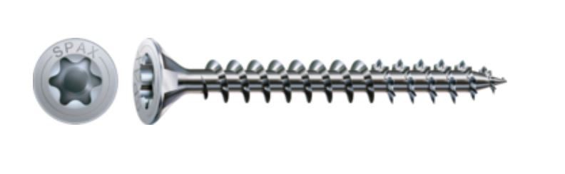 SPAX vrut 3x20mm zápustná hlava TXS W 4C MH