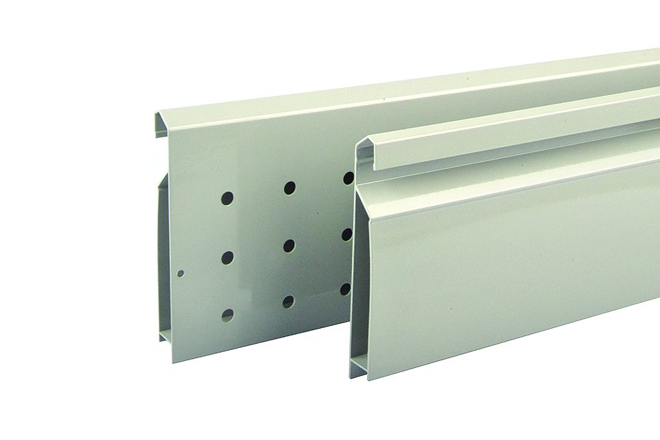 StrongBox bočnice zvyšovací 450mm, dvojitá, šedá