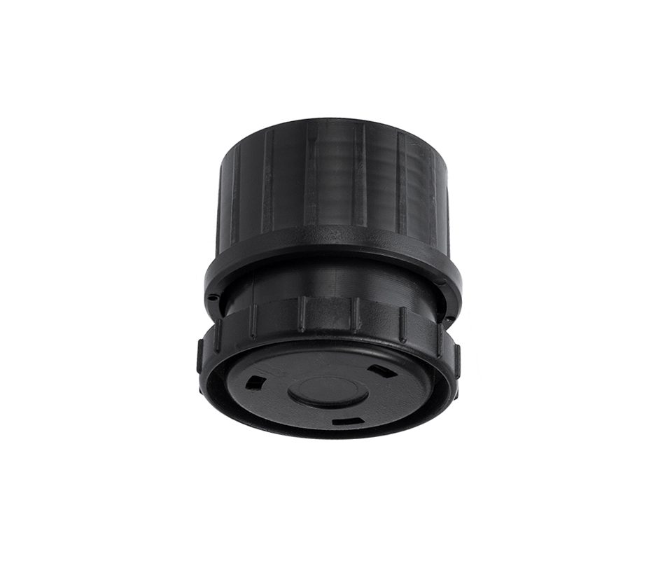 StrongLegs TS 001 Rektif. šroub s vložkou pro stolové nohy průměr 60 mm černý